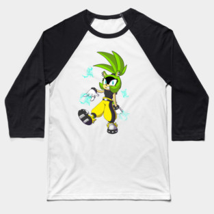 Surge the Tenrec Lean Baseball T-Shirt