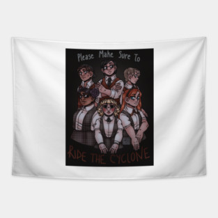 Please make sure to Ride the Cyclone Tapestry