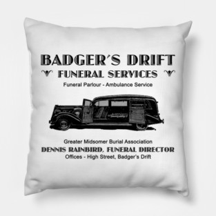 Badger's Drift Funeral Services Pillow