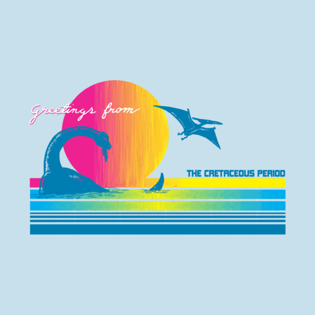 Greetings From The Cretaceous Period by brockart