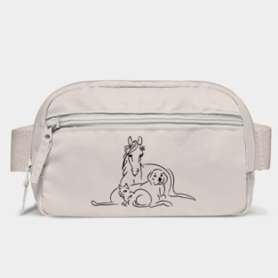A Trio of Animals Bag