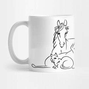 A Trio of Animals Mug