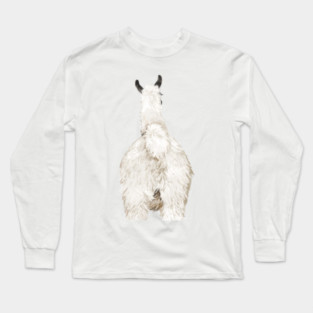 Llama Butt Long Sleeve T-Shirt
