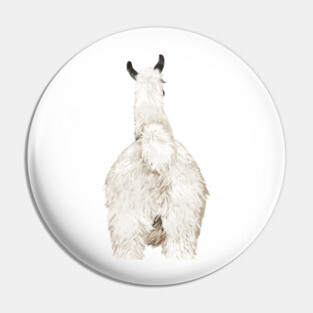 Llama Butt Pin