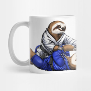 Sloth Jiu-Jitsu Wrestlers Mug