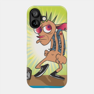 Punk Ren No Stimpy Phone Case