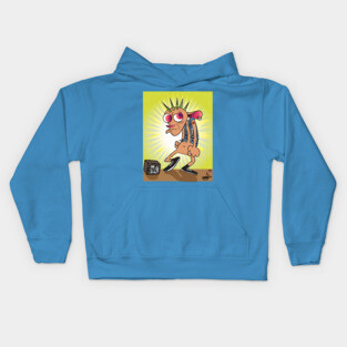 Punk Ren No Stimpy Kids Hoodie