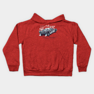 Rally group B: Lancia 037 rally Kids Hoodie