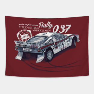Rally group B: Lancia 037 rally Tapestry