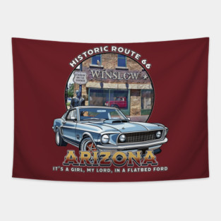 Historic Route 66 Arizona Tapestry