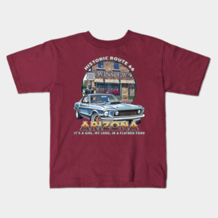 Historic Route 66 Arizona Kids T-Shirt