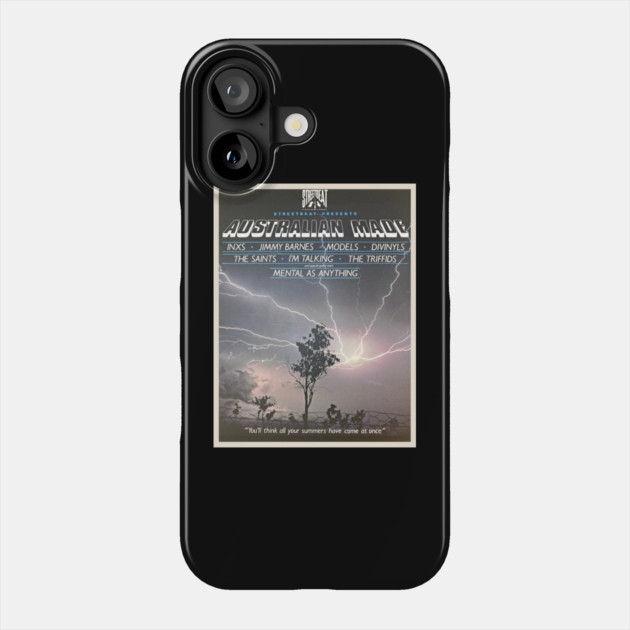 Australian Made Concert 1986/87 Phone Case by Timeless Chaos