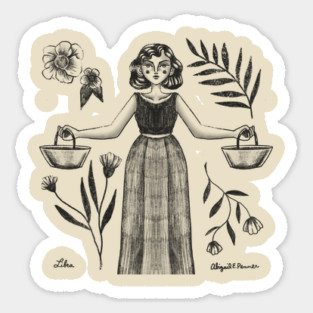 Libra Sticker