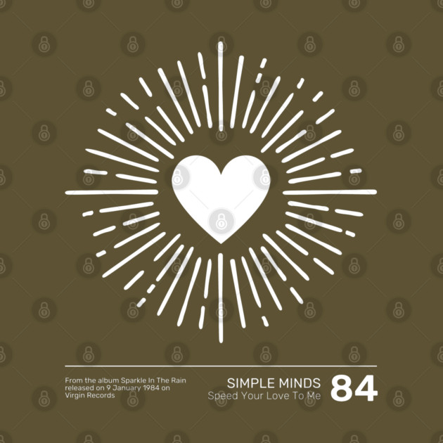 Simple Minds Speed Your Love To Me by Timeless Chaos