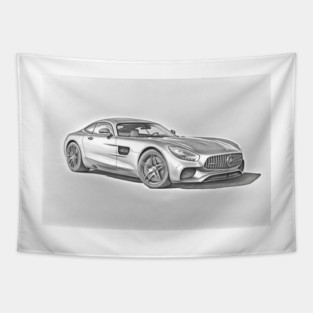 Mercedes-Benz AMG GT Coupe Tapestry