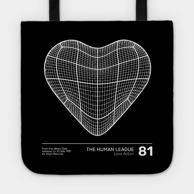 The Human League Love Action Tote by Timeless Chaos