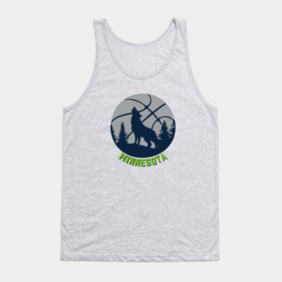 Minnesota Timberwolves "Wolf Outdoors" Basketball Tank Top