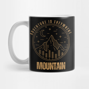 Adventure Is Everywhere - Mountain Mug