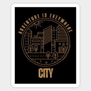 Adventure Is Everywhere - City Sticker