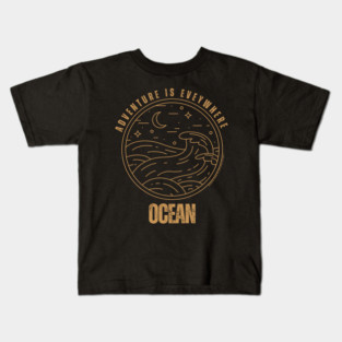 Adventure Is Everywhere - Ocean Kids T-Shirt
