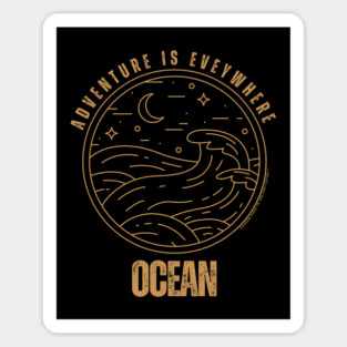 Adventure Is Everywhere - Ocean Sticker
