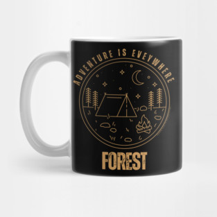 Adventure Is Everywhere - Mountain Mug