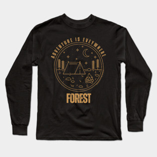 Adventure Is Everywhere - Mountain Long Sleeve T-Shirt