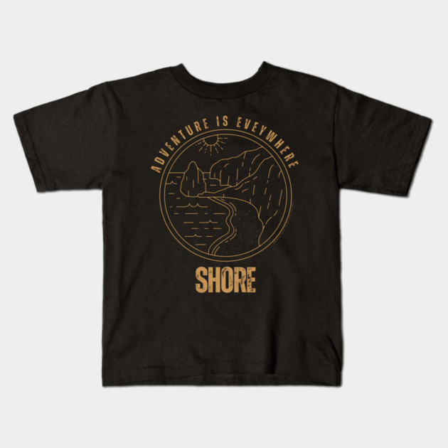 Adventure Is Everywhere - Shore Kids T-Shirt by Timeless Chaos
