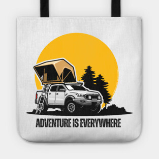 Adventure Is Everywhere 4WD Camper Tent Tote