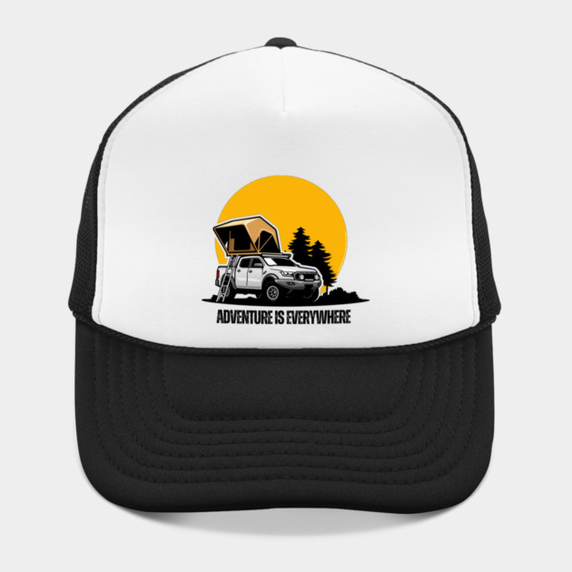 Adventure Is Everywhere 4WD Camper Tent by Timeless Chaos