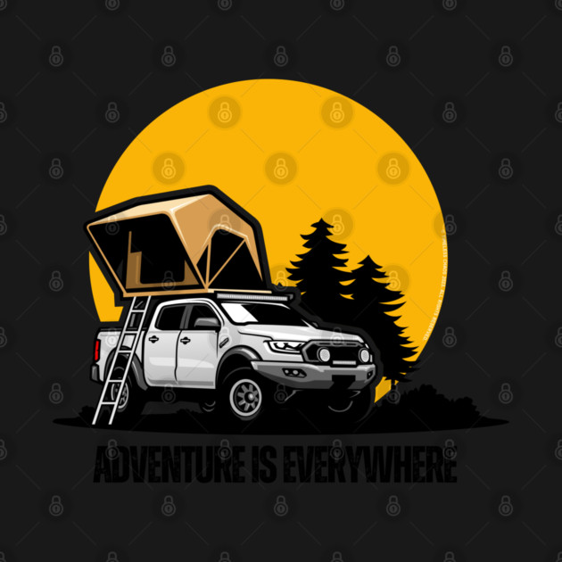 Adventure Is Everywhere 4WD Camper Tent by Timeless Chaos