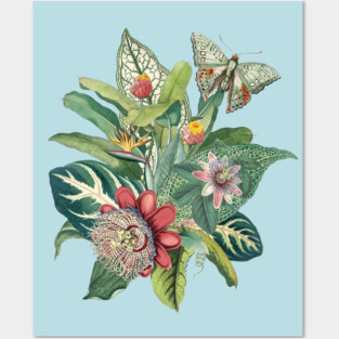 Tropical Paradise I Posters and Art