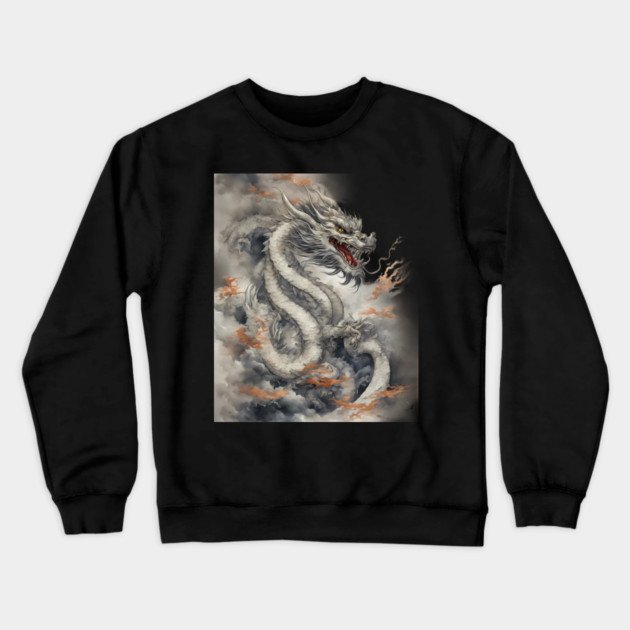 Tianlong Dragon Crewneck Sweatshirt by animegirlnft