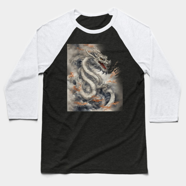 Tianlong Dragon Baseball T-Shirt by animegirlnft