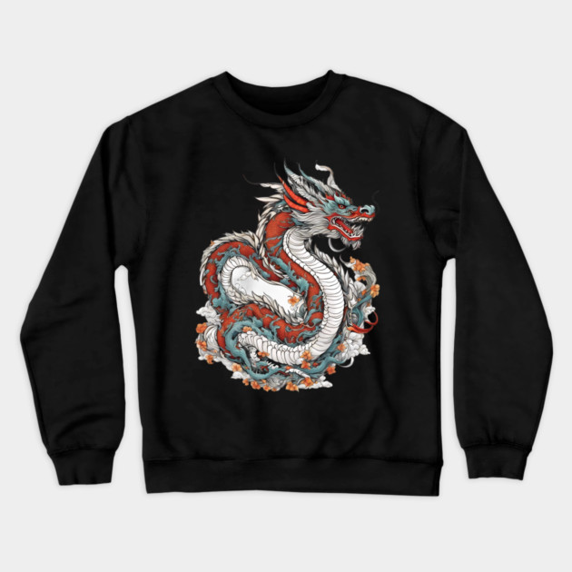Tarragon Dragon Crewneck Sweatshirt by animegirlnft