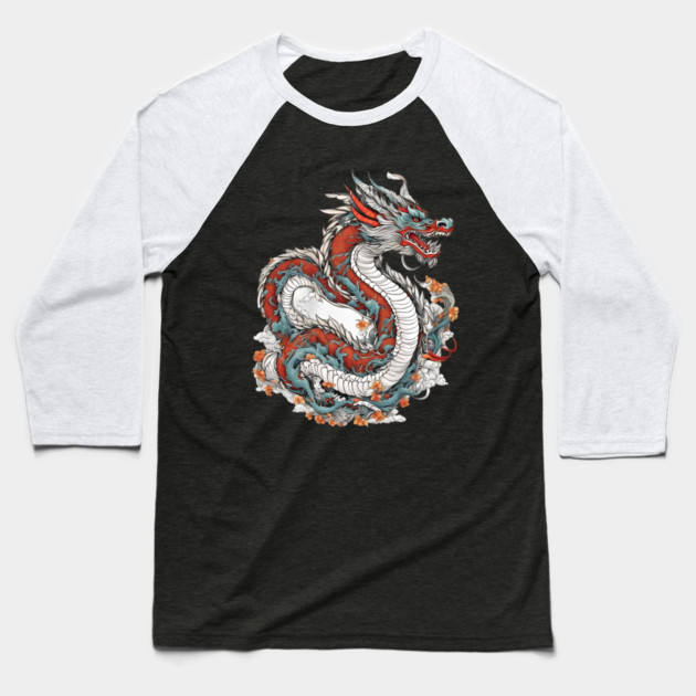 Tarragon Dragon Baseball T-Shirt by animegirlnft