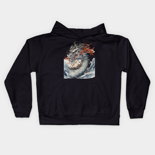 Bunyip Monster Kids Hoodie by animegirlnft