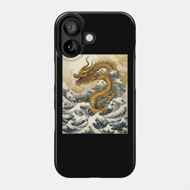 Sea Serpent Phone Case by animegirlnft