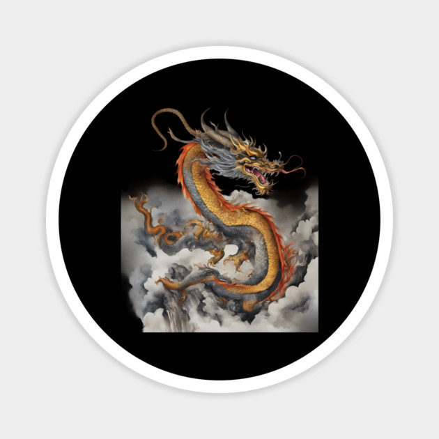 Earth Dragon Magnet by animegirlnft