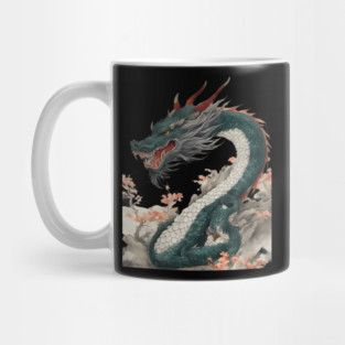 Metal Dragon Mug