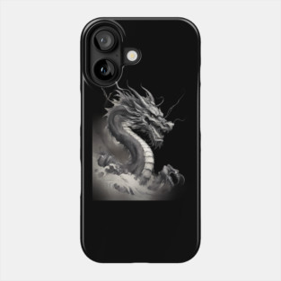 Black Monster Terror Phone Case