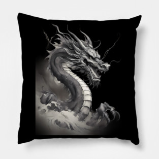 Black Monster Terror Pillow