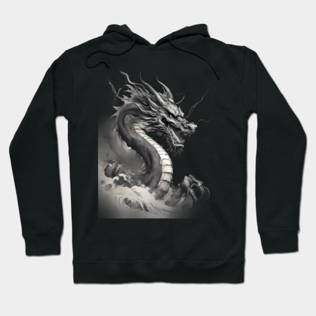 Black Monster Terror Hoodie by animegirlnft