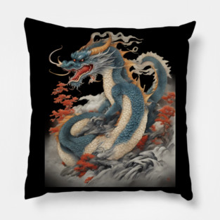 Chinese New Year Dragon Pillow