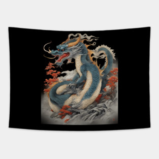Chinese New Year Dragon Tapestry
