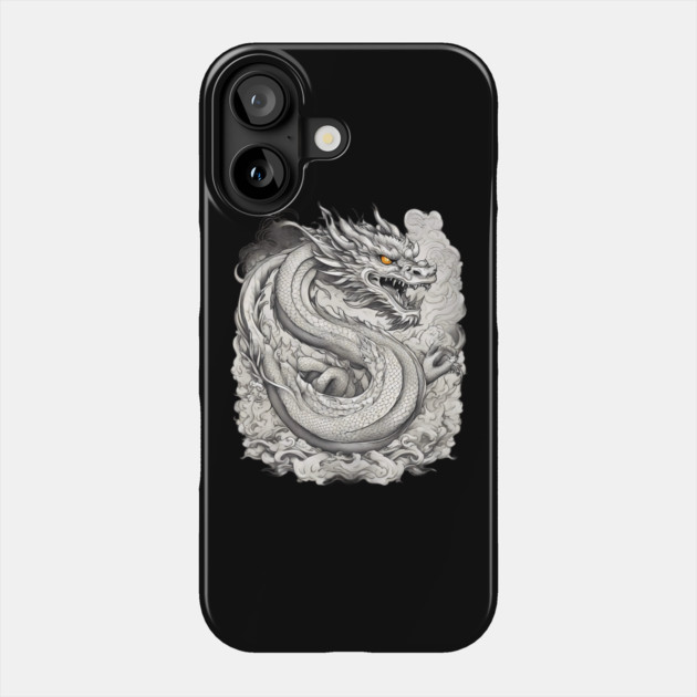 Azure Dragon Phone Case by animegirlnft