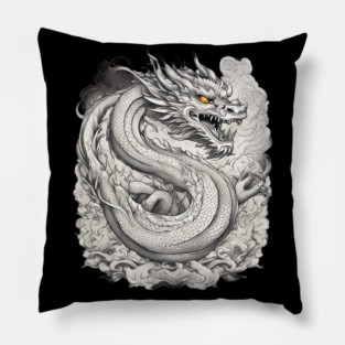 Azure Dragon Pillow