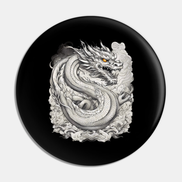 Azure Dragon Pin by animegirlnft