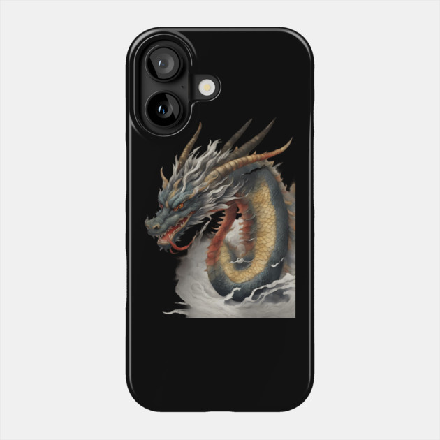 Japanese Dragon Phone Case by animegirlnft