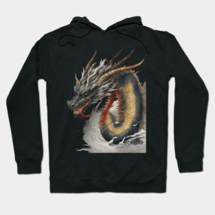 Japanese Dragon Hoodie